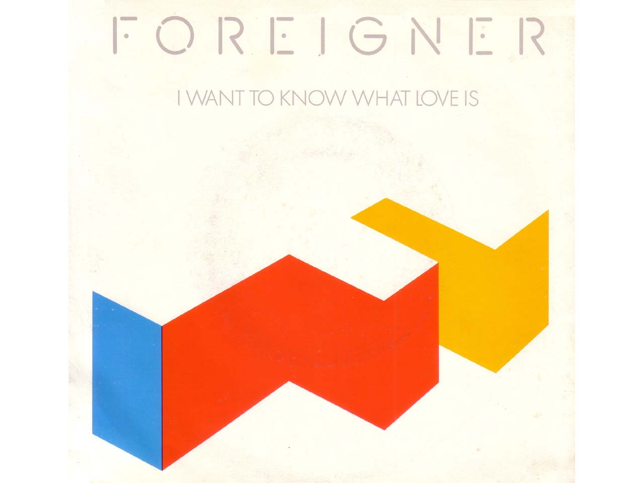 Foreigner - I Want To Know What Love Is