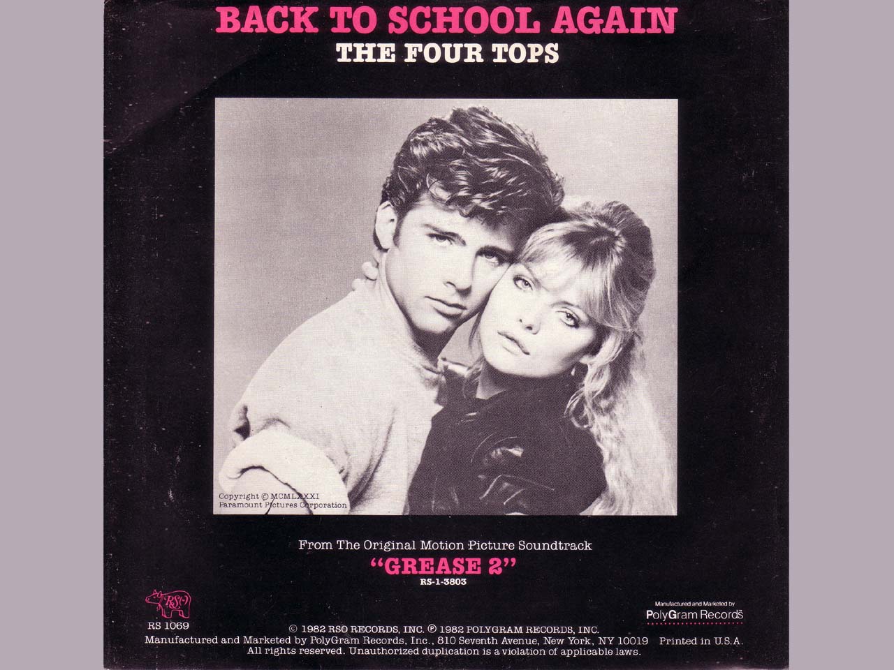 Four Tops - Back To School Again