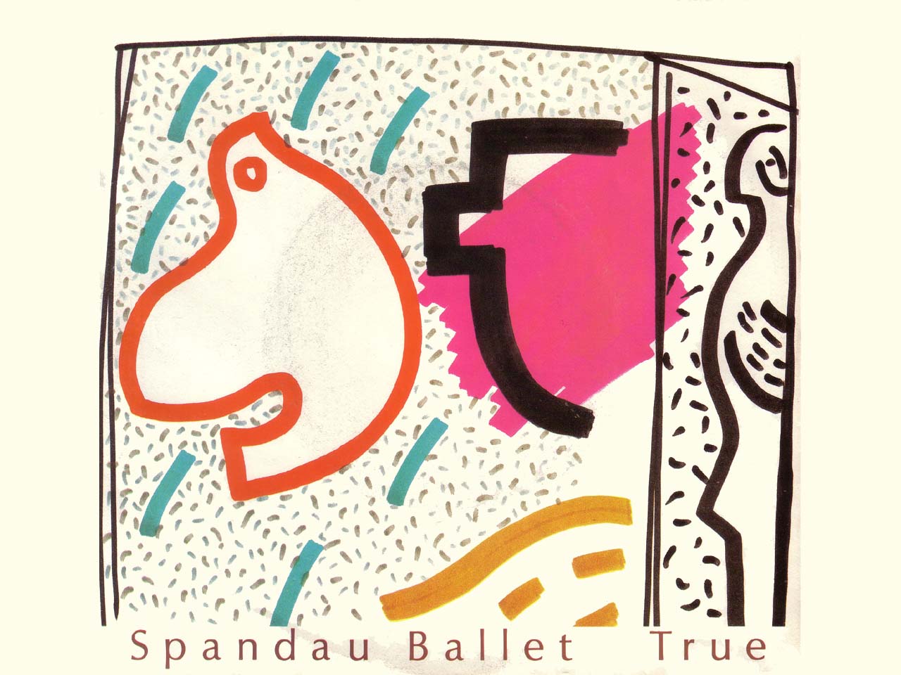 Spandau Ballet - True (front)
