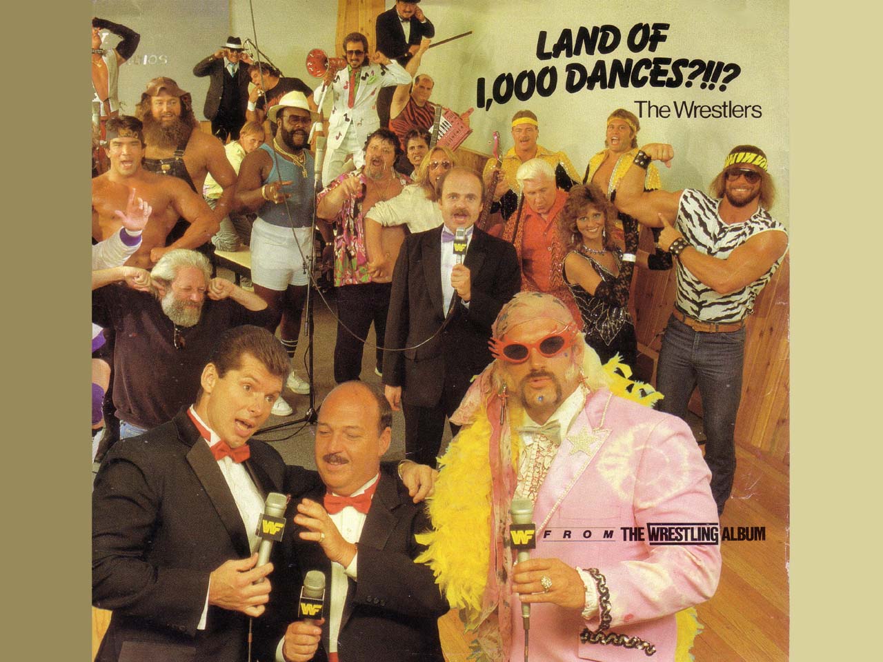 wrestlers-land-of-1000-dances-sidea background