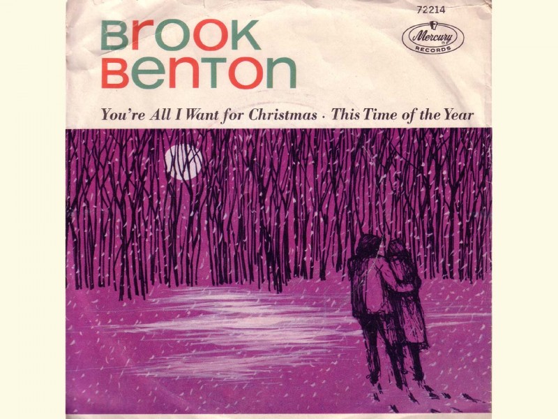 Brook Benton Youre All I Want For Christmas Front